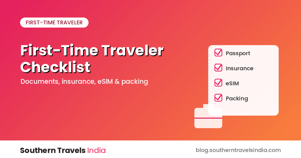 First-time international traveler checklist for Indians - featured image